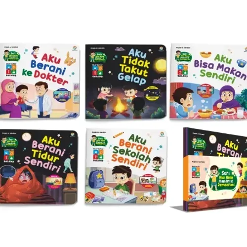 Buku Seri Aku Anak Mandiri dan Pemberani - 5 Aktivitas Karakter