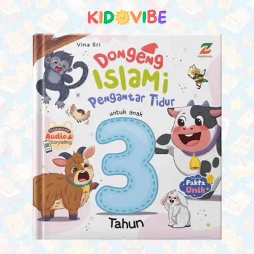 Buku Dongeng Islami Pengantar Tidur Anak 3 Tahun: 10 Cerita Fabel