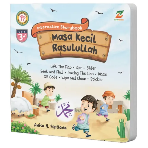 Buku Interaktif Masa Kecil Rasulullah: Kisah & Aktivitas Anak