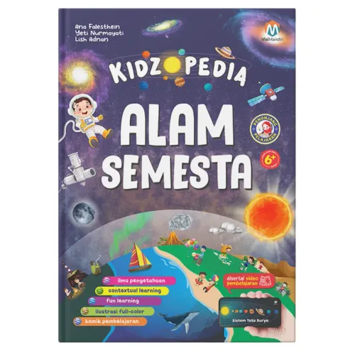 Buku Kidzopedia Alam Semesta: Ensiklopedia Sains Anak Bumi-Antariksa