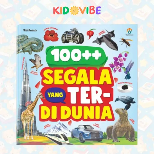 Buku 100++ Yang Ter- di Dunia: Pengetahuan Anak Fullcolor